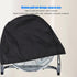 Industrial 24" Belt Drive Drum Fan Cover, Waterproof & Dustproof Protection for 24" Barrel Fan, Commercial Floor Fan