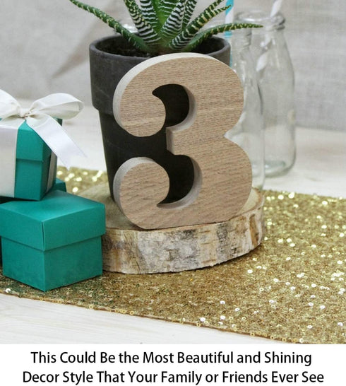 12" 108" ShinyBeauty x Light Gold Sequin Table Runner | Elegant Dining & Coffee Table Decor | Perfect for Christmas