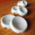 Set of 12 Fondant Forming Cups - Button Shaped Drying Holder for Cake Decorating Tools by EORTA