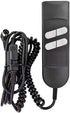 Fromann Recliners Remote Hand Control Handset, 180 Degree 5 Pin 4/6 Button with 90 Degree Extension Cord