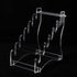 Dagger Stand Knife Display Stand, Acrylic Desktop Display for 6 Knives, Hunting Knife, Dagger, Pocket Knife