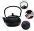 Cast Iron Teapot Tea Set - Japanese Mini Tea Pots, Espresso Kettle, Stainless Steel Small Tea Kettle Decoration