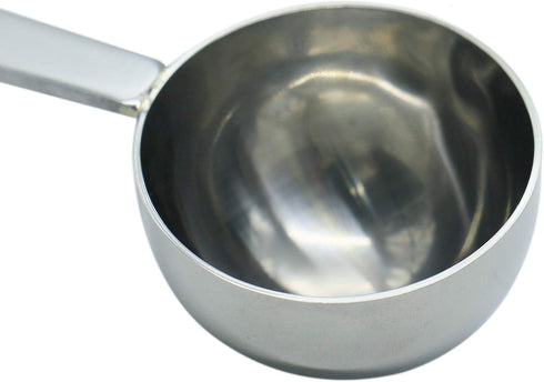 Timoo Coffee Measuring Scoop 1 Tablespoon Long Handle Stainless Steel Spoon for Coffee, Milk Powder, Fruit Powder, Set