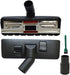 EZ SPARES 1 1/4 inch Universal Vacuum Cleaner Brush Head - 32mm Attachment for Floor and Carpet