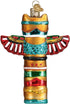 Old World Christmas Multi Totem Pole Ornament