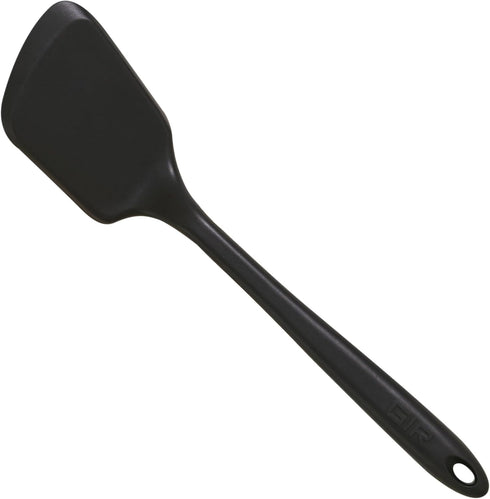 GIR Get It Right Mini Silicone Spatula Turner, 11 Inch, Heat-Resistant up to 425°F, Black
