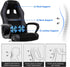 Gaming Chair Computer Office Ergonomic High Back Massage PC Desk Chairs with Lumbar Support & Padded Armrest Racing