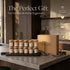 Labels-12 Pack- 6.8oz- 360 Glass Spice Jars with Labels- Spice Containers with Bamboo Lids -Spices Organization
