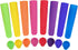 8 Frozen PCS Popsicles Molds, Reusable Multi Colors Popsicle Maker with Lids for Kids, Baby Popsicle Tubes for DIY