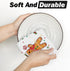 12x24 Inch Set 2 Artoid Mode Gingerbread Candy Christmas Bar Kitchen Towels, Quick Dry Microfiber Cloth Dish Towels