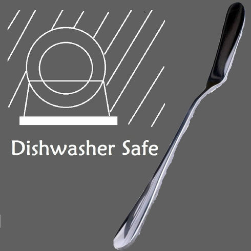 Zelta Stainless Steel Spreaders in Silver, Packs of 4