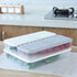 Food Storage Bin Vegetable Organizer with Lid, Clear Fridge Crisper to Keep Food Fresh, BPA Free Kitchen Organizer