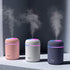 Portable Mini Humidifier - 300ml with Colorful LED Night Light, USB Desktop Humidifier for Home, Auto Shut-Off
