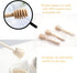 20 Pack 1.5 oz IIKUM Glass Honey Jars, Hexagon Honey Pots with Lids, Wooden Dippers, Bee Pendants, Gift Bags, Thank You