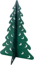 4' 3D Andersons Green Cardboard Pine Tree Life-Size Christmas & Holiday Dcor for Classrooms, Parties, Photo Booths