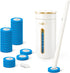 AIR U+ Disposable Toilet Brush, Toilet Bowl Cleaning System with 24 Count