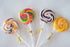 Lollipop Stick (6 inch), Candy Wrappers and Twist Ties Set, 100 Papery Lollipop Sticks, 200 Bags & 200 Twist Ties