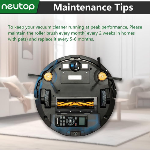 neutop Brush Rollers Replacement 3-Pack Compatible with Ecovacs Deebot N79S N79 DN622 DN622.11 DN622.31 N79W N79se and