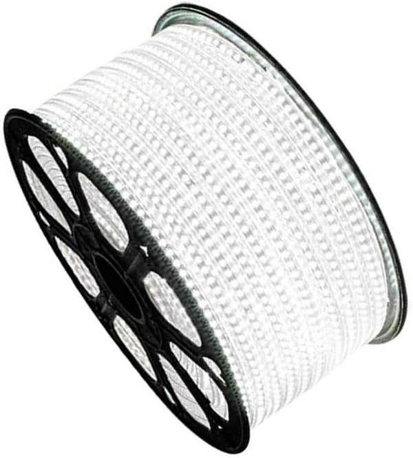 XUNATA LED Strip Lights, 110V SMD 5050 Waterproof Flexible Rope Tape Light, 1m Cool White for Garden Decor