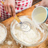 Danish Dough Whisk - 13" Dutch Whisk with Stainless Steel Ring - Baking Tool for Bread, Pastry or Pizza Dough,