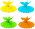 Tvoip 4Pcs Silicone Leakproof Cup Lid - Heat Resistant Reusable Sealed Cover, Kitchen Accessories, Tea Cup Suction Seal