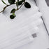 MIULEE Window Valance Half Sheer Curtains, Rod Pocket Voile Drapes, Extra Wide for Small Window, 60 x 18 Inch