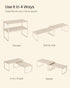 Set 2 Counter UKCS025L01 SONGMICS Cabinet Organizer Shelf, of Kitchen Shelves, Kitchen Storage, Spice Rack, Stackable