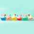 Sumind 400 Pieces Mini Foil Cupcake Liners - Metallic Baking Cups for Holiday Muffins and Cupcakes