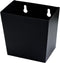 Black Bottle Cap Catcher Wall Mounted Beer Top Bucket with Drained Holes