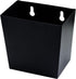 Black Bottle Cap Catcher Wall Mounted Beer Top Bucket with Drained Holes