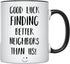 YouNique Designs Goodbye Neighbor Mug, 11 Ounces, Moving Away Coffee Cup for Friends and Neighbors