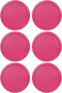 Replacement Lid for Pyrex 6" Storage Plastic Cover, 4 Cup Bowl 7201-PC Fuchsia (6-Pack)