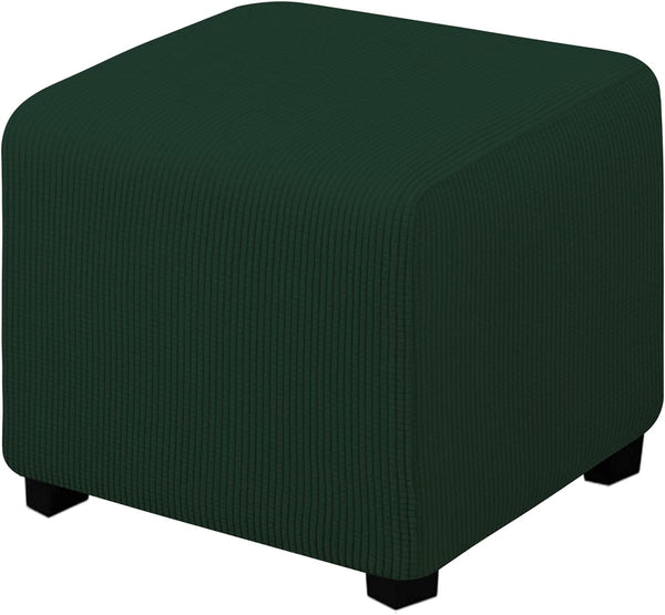 Easy-Going Stretch Ottoman Cover Folding Storage Stool Furniture Protector Soft slipcover with