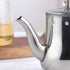 Buyer Star 17 Oz Stainless Steel Tea Pot with Removable Infuser, Pour Over Coffee Kettle for Home, Bar, Restaurant