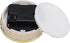 ShoppeWatch Clock Insert, 80mm (3 1/8 inch) Roman Numerals Quartz Movement, Gold Rim CK089GD
