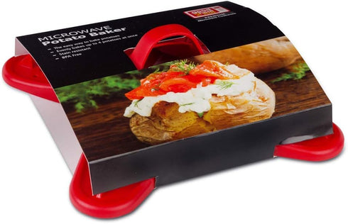 Microwave Potato Baker, One Size, Red