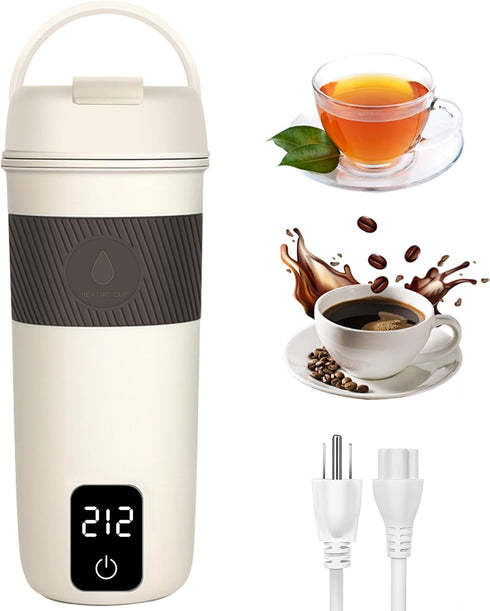 Tengfy Portable Electric Kettle, 350ML Mini Hot Water Boiler Heater, Travel Kettle with