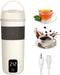 Tengfy Portable Electric Kettle, 350ML Mini Hot Water Boiler Heater, Travel Kettle with