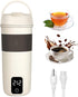 Tengfy Portable Electric Kettle, 350ML Mini Hot Water Boiler Heater, Travel Kettle with