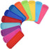 Popsicle Holder Ice Bags, Neoprene Insulator Sleeves, Reusable Freezer Pop Holders, 12 Pack