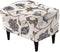 KRFOONN Stretch Ottoman Cover Slipcovers Rectangle Fit Length 39"-47" Footrest Stool Covers