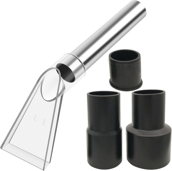 Universal Compatible Shop Vacs Extractor Attachment with 2-1/2", 1-7/8", and 1-1/4" Adapters for Cleaning