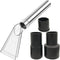 Universal Compatible Shop Vacs Extractor Attachment with 2-1/2", 1-7/8", and 1-1/4" Adapters for Cleaning