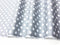 TAOSON 100% Cotton 300 Thread Count Body Pillow Cover with Zippers - Dark Gray/Grey & White Dot, 21"x54"