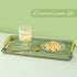 Generic Acrylic Serving Tray with Handles - Multi-Use Plastic Tray for Party, Kitchen & Bathroom - Decorative Valet
