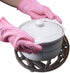 BRASSTAR Counter PTZD008 Cast Iron Bull Pot Trivet Decorative Rusted Design Recycled Metal Hot Dishes Stands Holders