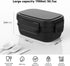Bento Box Adult Lunch Box Containers with 8 Compartments, 51 OZ/1900ML, Microwave & Dishwasher Safe