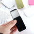 Black Metal Rectangular Mini Tin Box, Iron Box Tinplate Push Candy Pill Cases for Home Organizer (60x34x11mm).