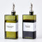MUVEKA Olive Oil Dispenser Bottle for Kitchen, 16.9oz /500ml Cooking Vinegar Dispenser Bottle