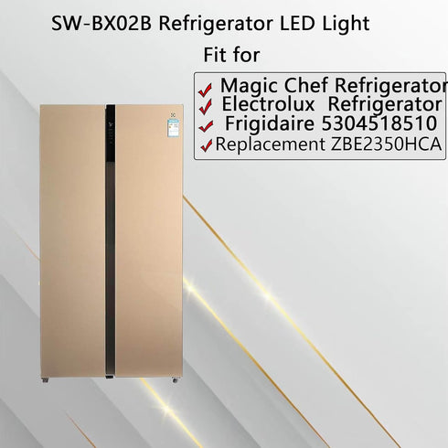 SW-BX02B LED Light Strip Bar for Electrolux Frigidaire Refrigerator, Replacement Module (1 pcs)